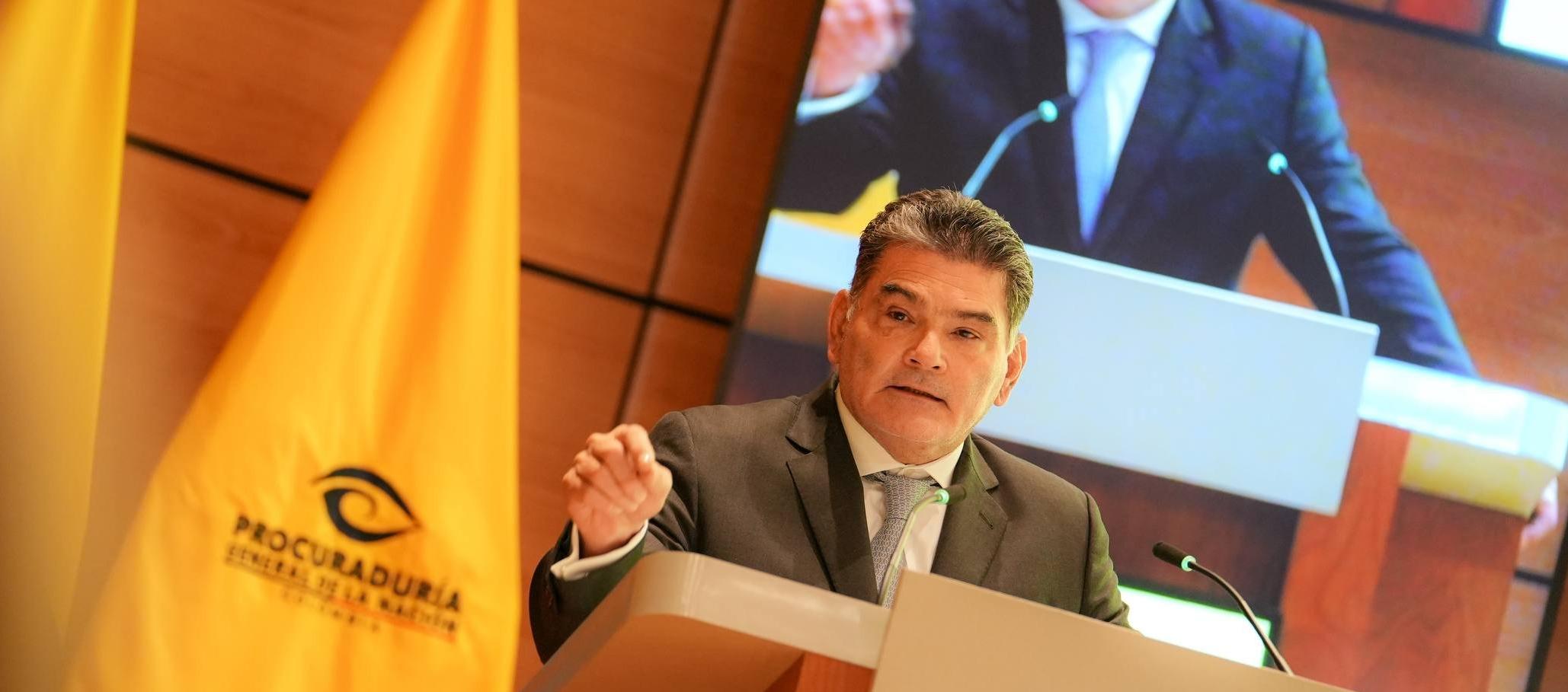 El Procurador General de la Nación, Gregorio Eljach.
