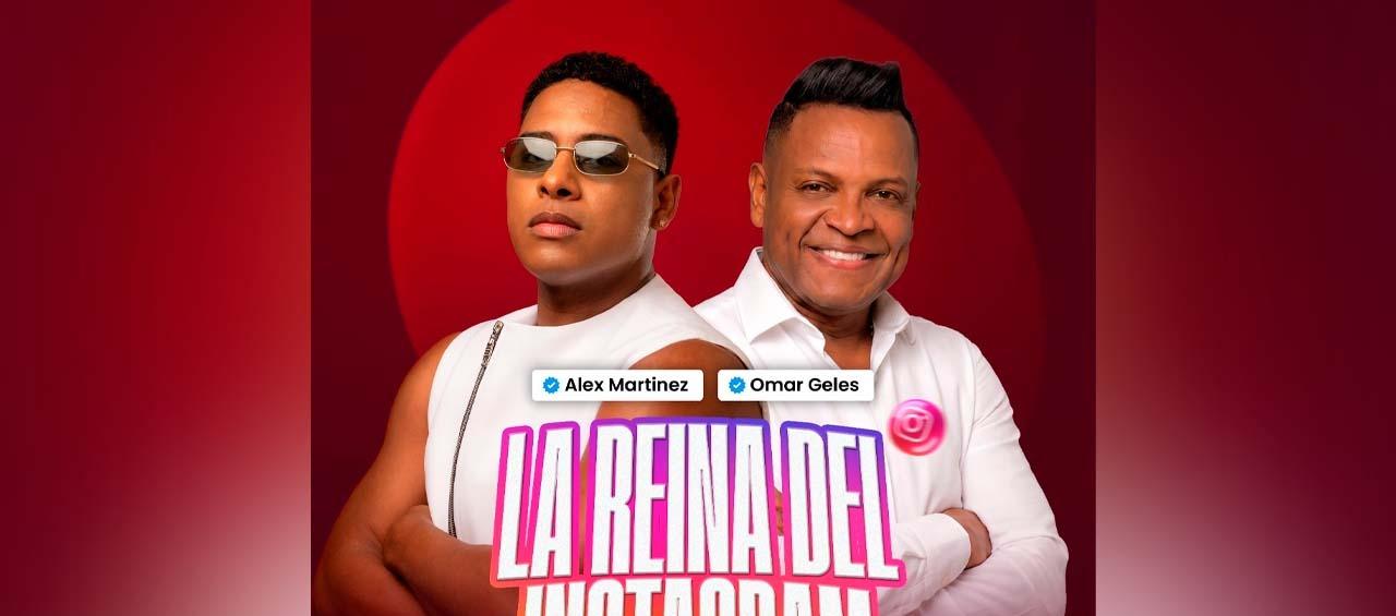 El cantante monteriano Alex Martínez junto al fallecido cantautor Omar Geles