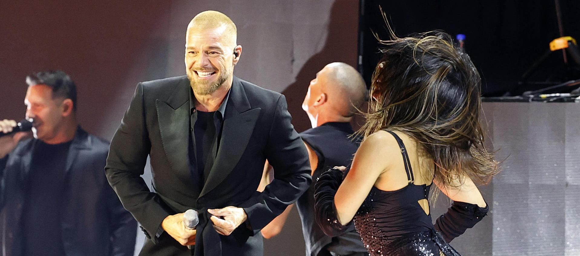  El cantante puertorriqueño Ricky Martin en el Festival Cordillera.
