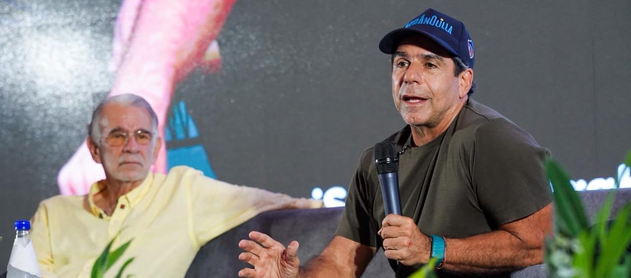 El gobernador Eduardo Verano y el alcalde Alejandro Char.