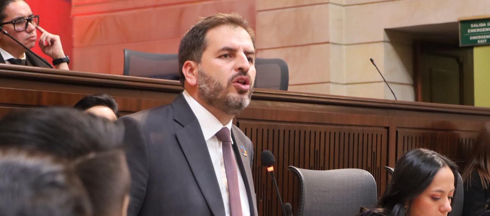 El senador del Centro Democrático, Andrés Forero.