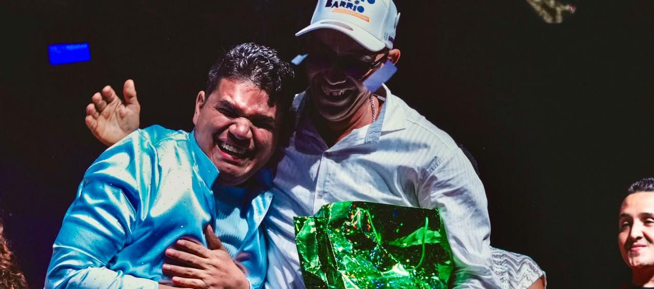 Eli García, ganador de la primera edición de Talento de Barrio. 