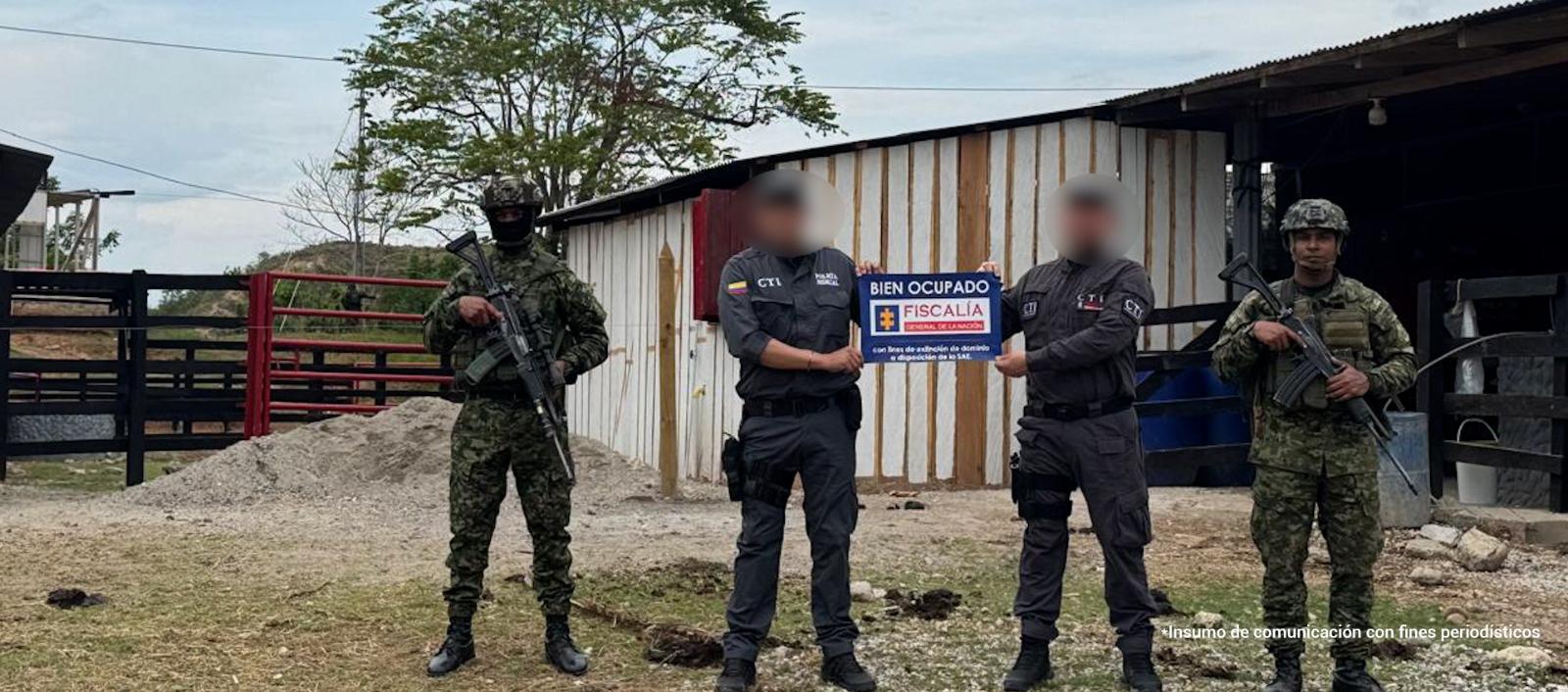 Extinción de dominio a 42 bienes del ‘Clan Herrera’.