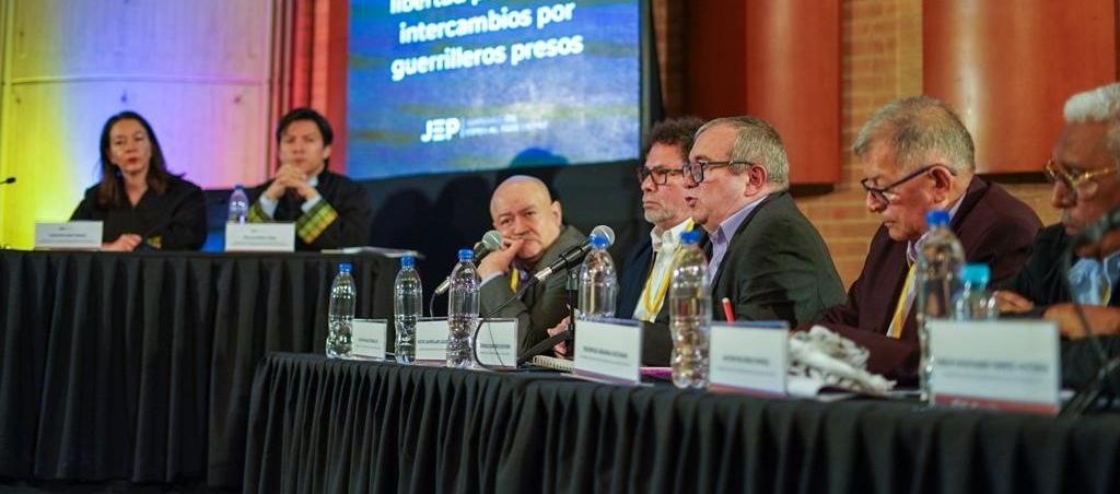 Los exjefes de las FARC.
