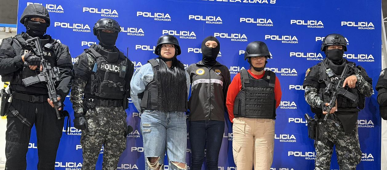 La esposa y la hija de alias 'Fito'.