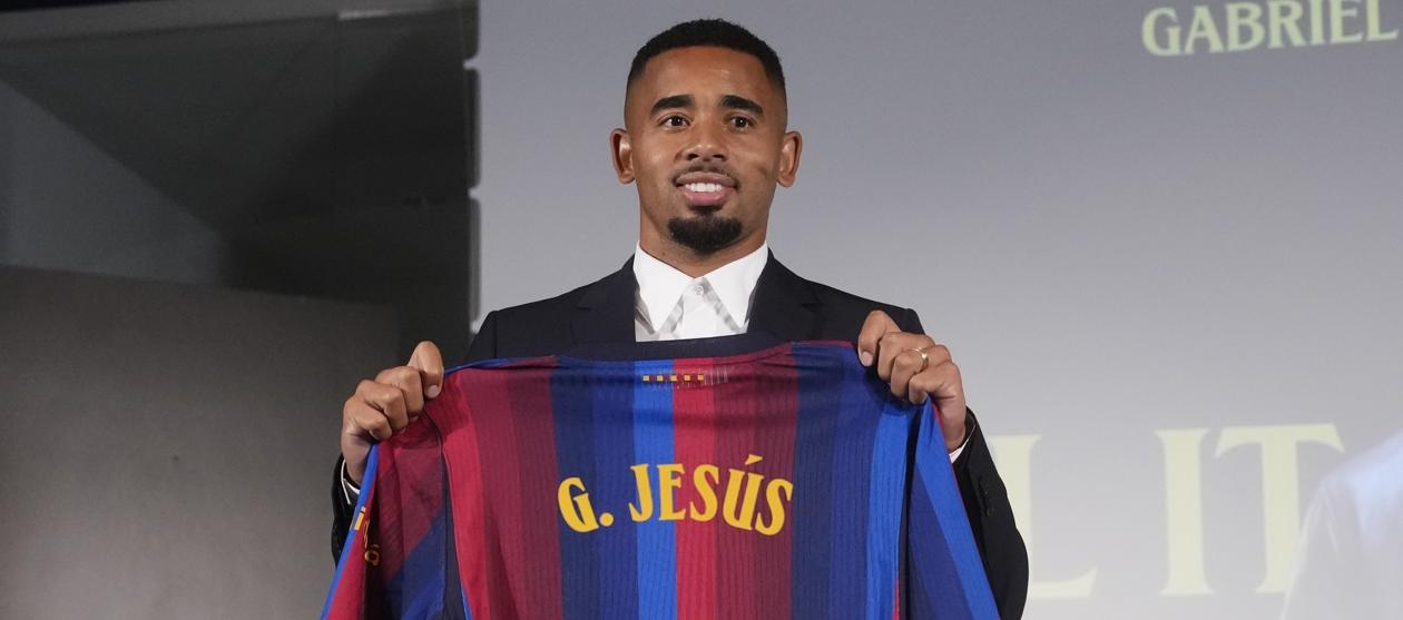 El delantero brasileño Gabriel Jesús.