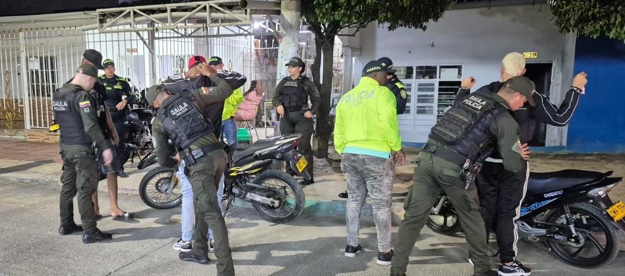 Operativos contra la extorsión. 