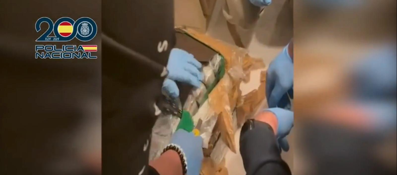 Incautación de droga. 