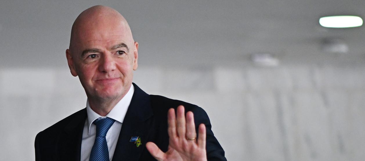 Gianni Infantino, presidente de la FIFA.
