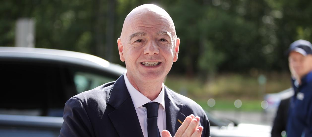 El presidente de la FIFA, Gianni Infantino.