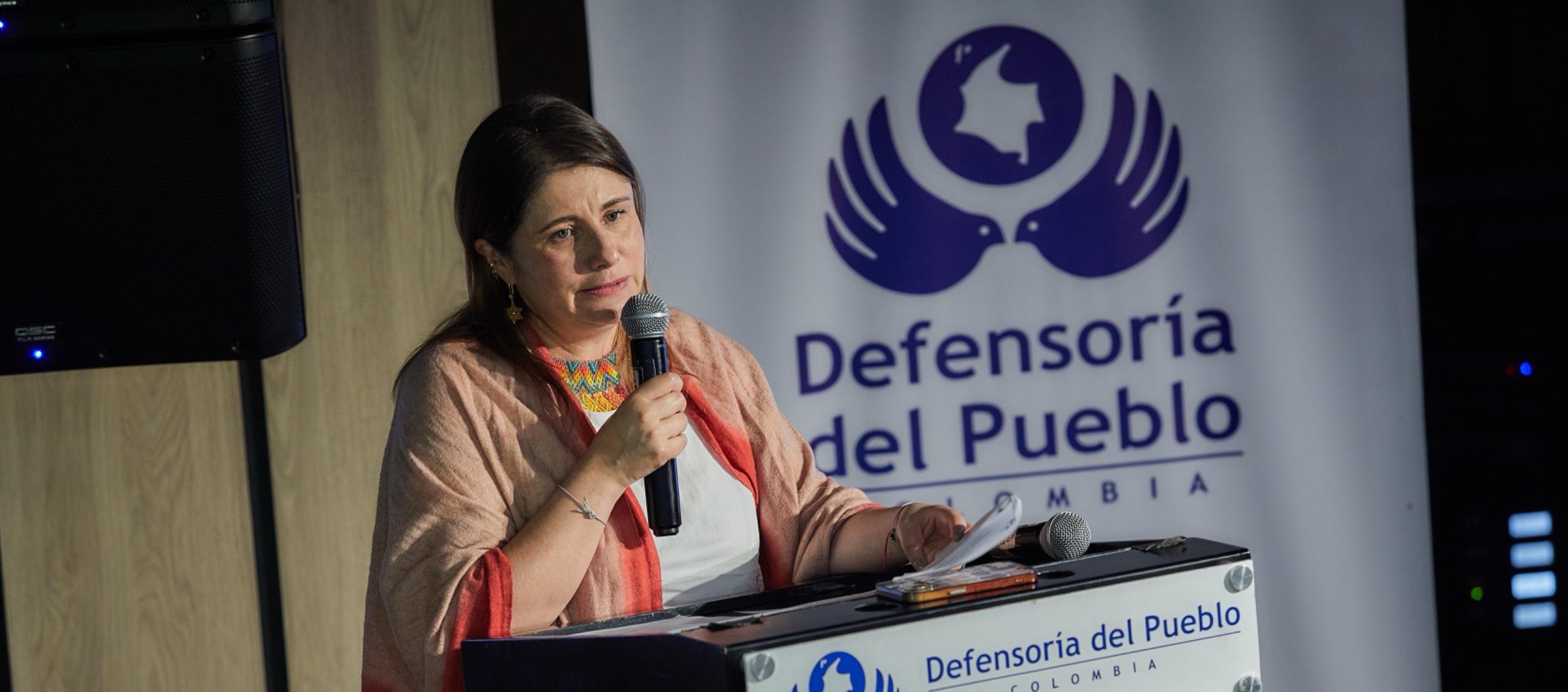 La Defensora del Pueblo, Iris Marín.
