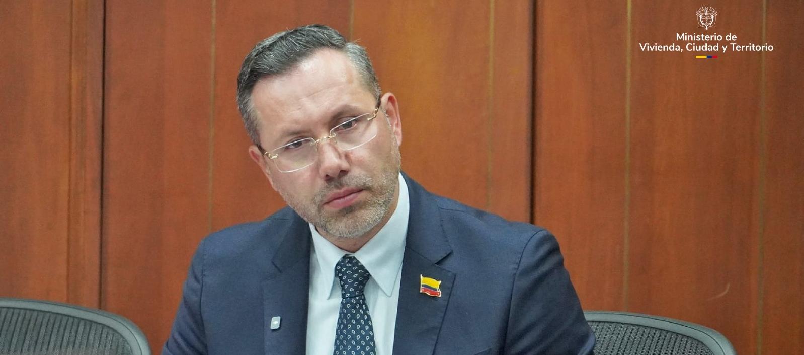 Jaime Andrés Beltrán, ministro de Vivienda.
