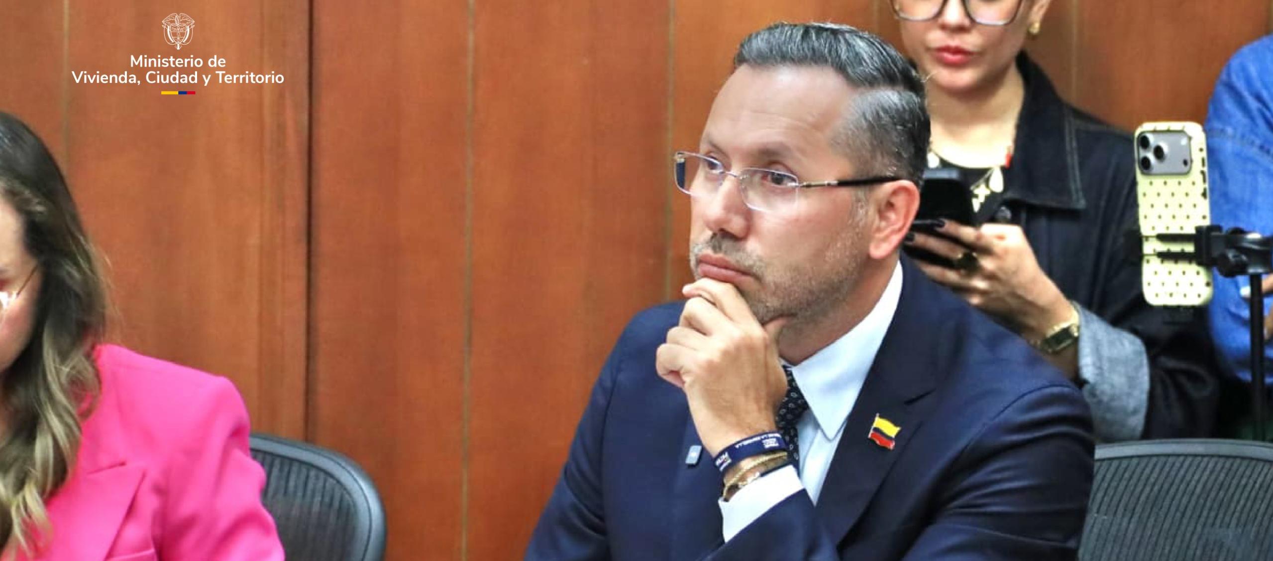 Jaime Andrés Beltrán, ministro de Vivienda.