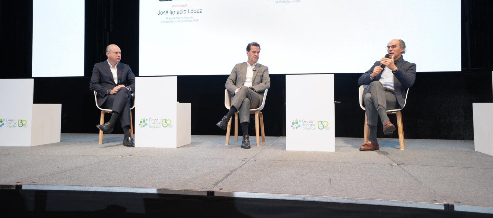 José Ignacio López, Frank Pearl y Tomás González.