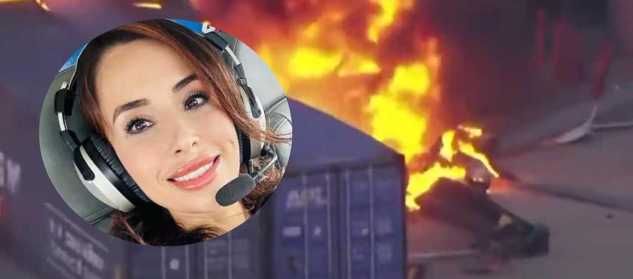 La periodista Eliana Moreno.