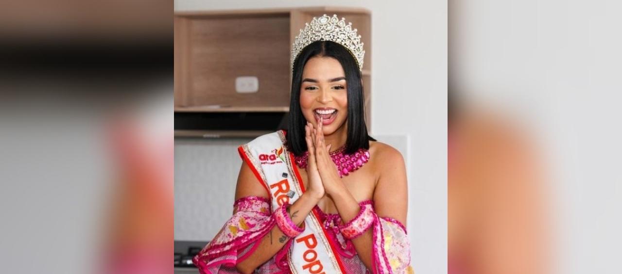 Liseth Vega, reina Popular 2026.