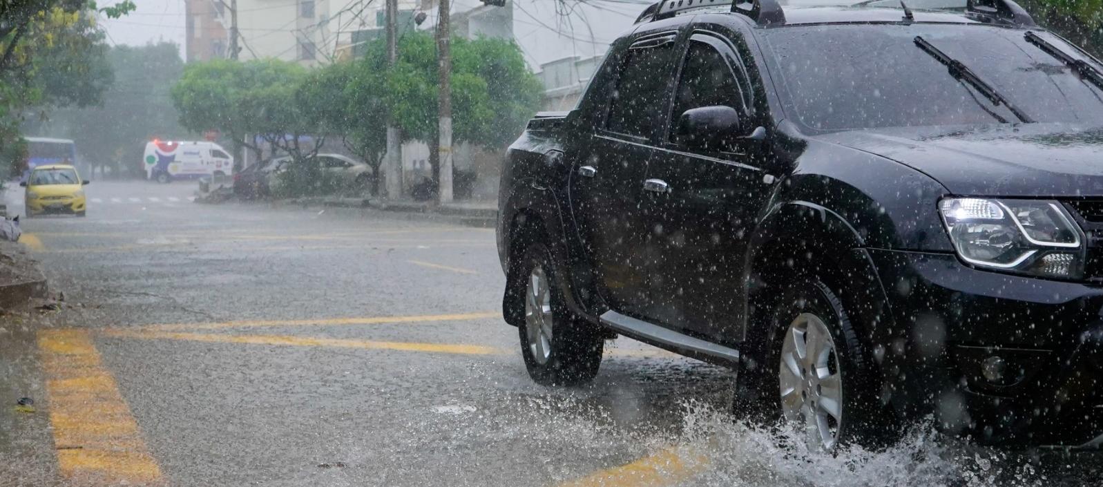 Las lluvias se podrían intensificar este fin de semana. 