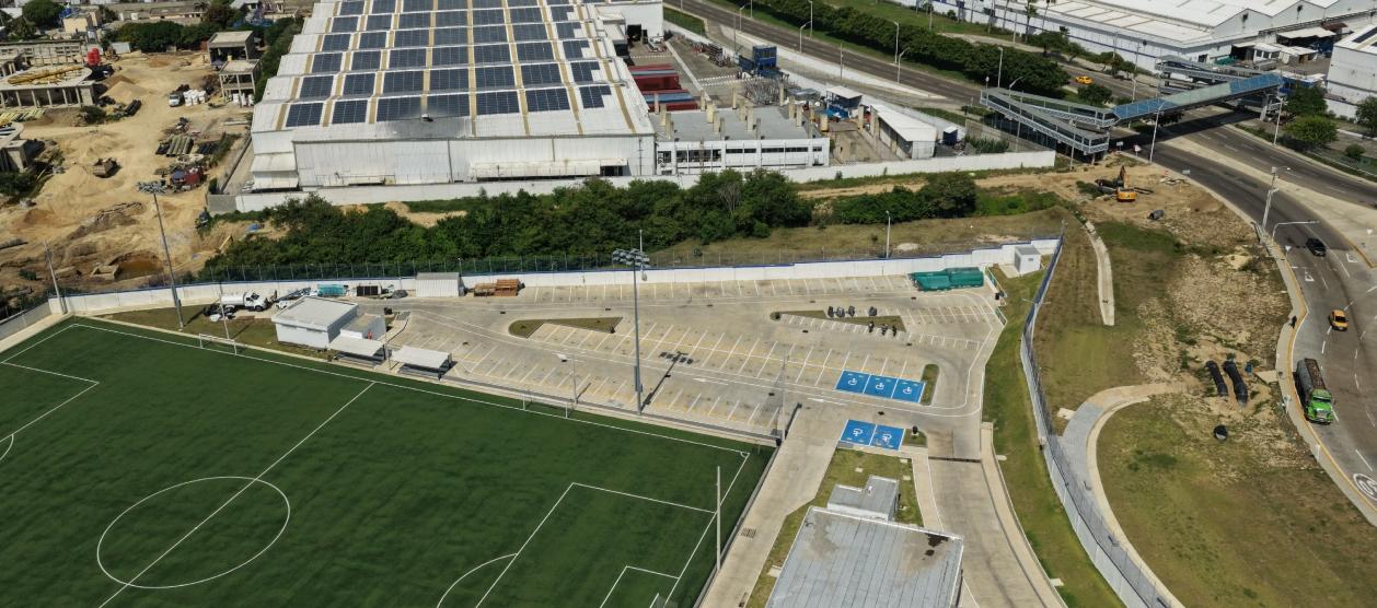 El lote de 5.082 metros cuadrados.