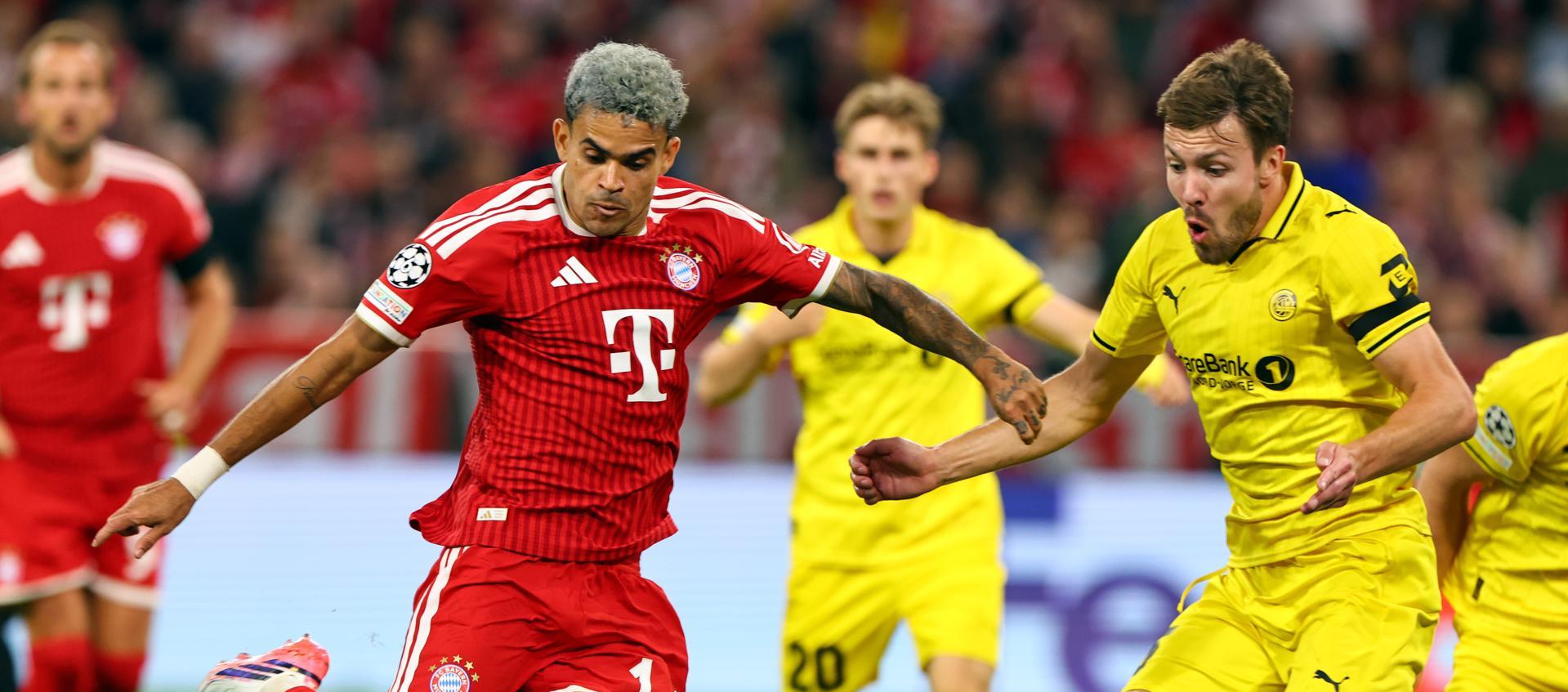 Luis Díaz, delantero del Bayern Múnich.