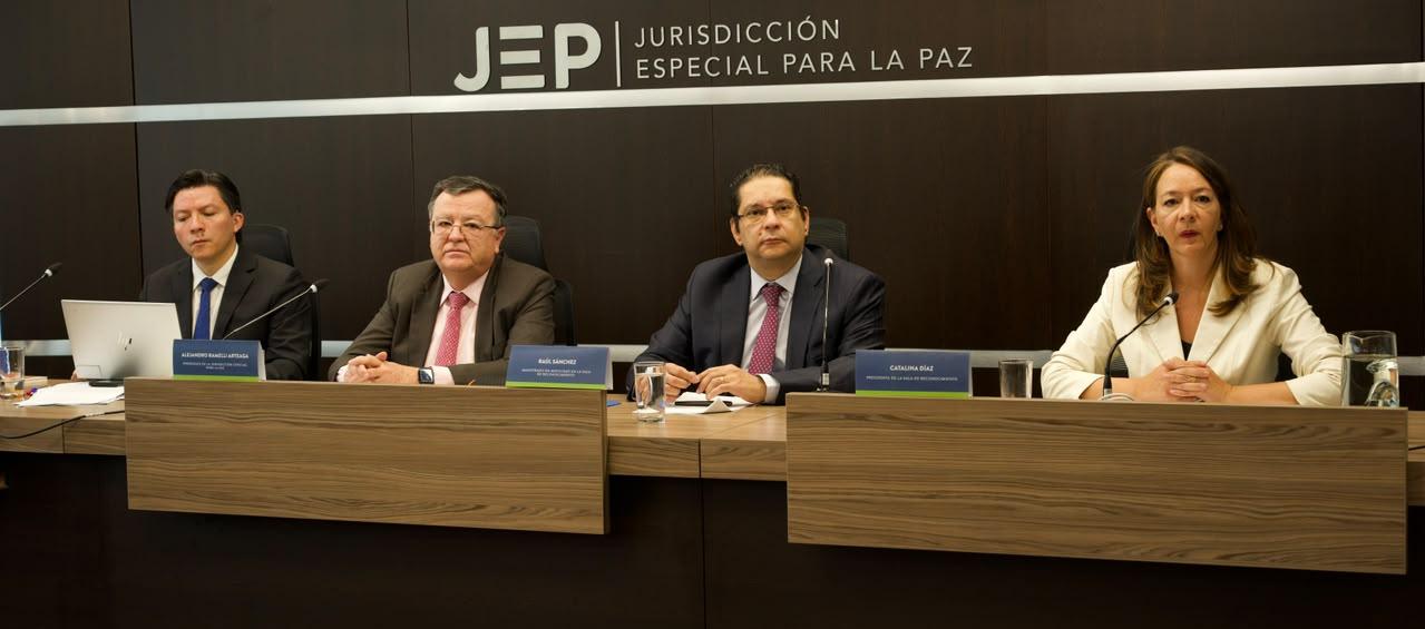 Magistrados de la JEP.