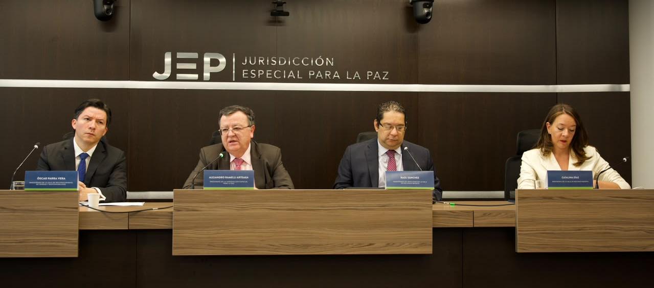 Magistrados de la JEP.