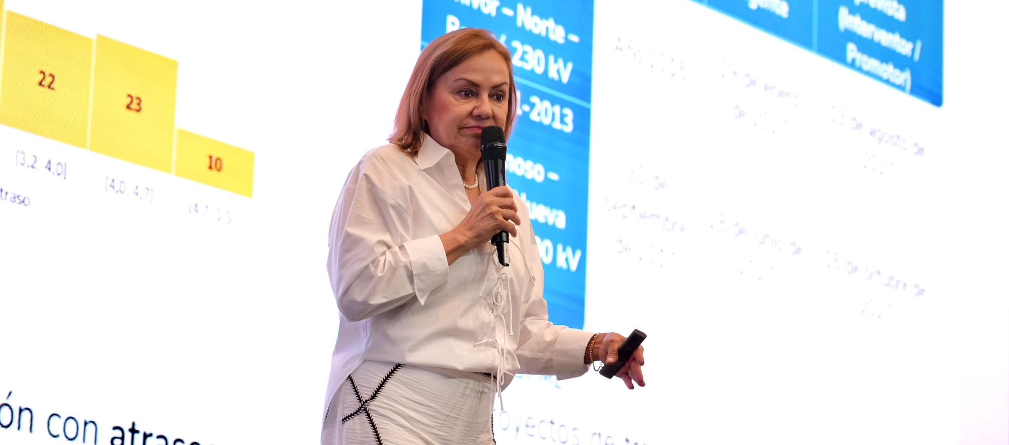 María Nohemí Arboleda, ministra de Minas y Energía.