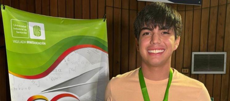 Matías Luengas Vergel, el estudiante de 16 años del Colegio Santo Ángel de la Guarda.