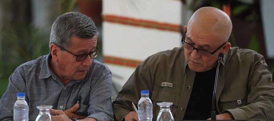Israel Ramírez Pineda, alias ‘Pablo Beltrán’, y Eliécer Herlindo Chamorro Acosta, alias ‘Antonio García’.