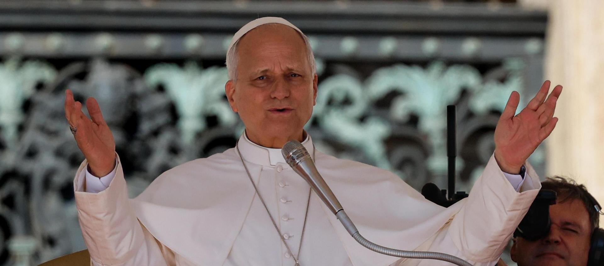 Papa León XIV en Francia.