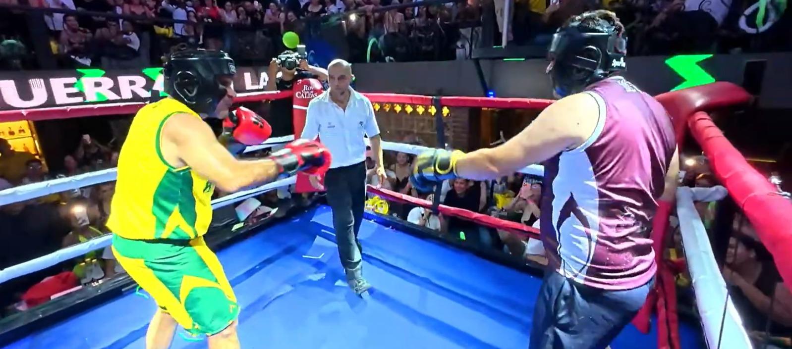Imagen del combate.