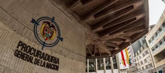 Procuraduría, en Bogotá. 
