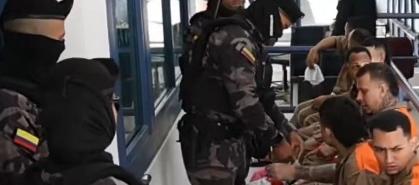Traslado de reclusos. 
