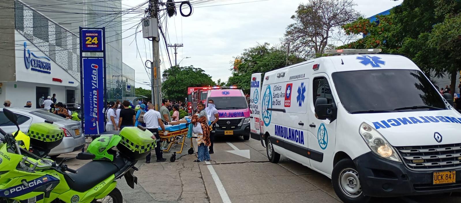 Imagen de la emergencia.