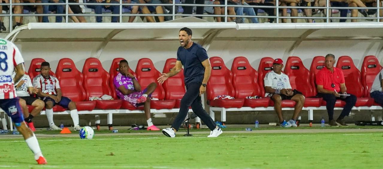 Sebastián Viera, técnico de Junior.