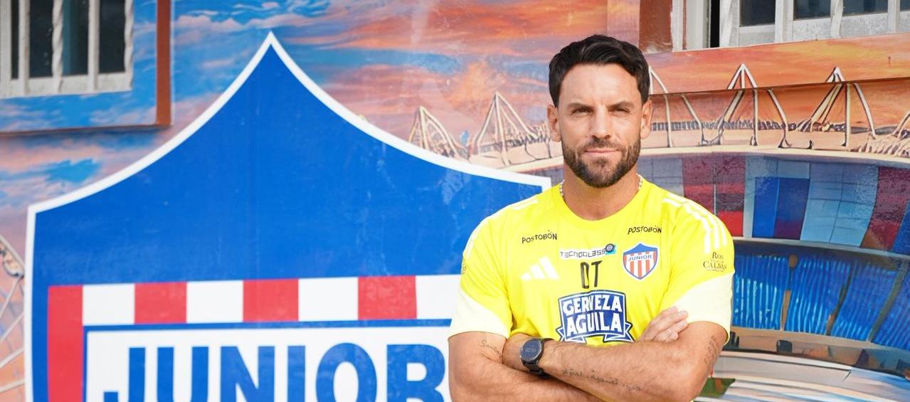 Sebastián Viera, técnico de Junior.