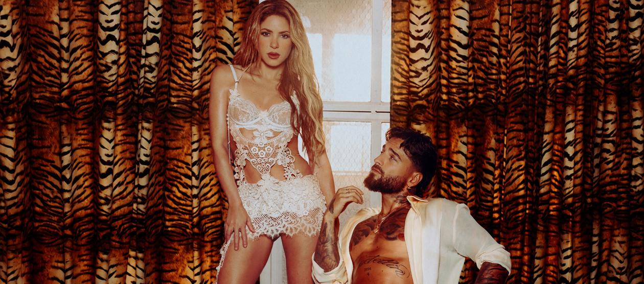 Shakira y Maluma.