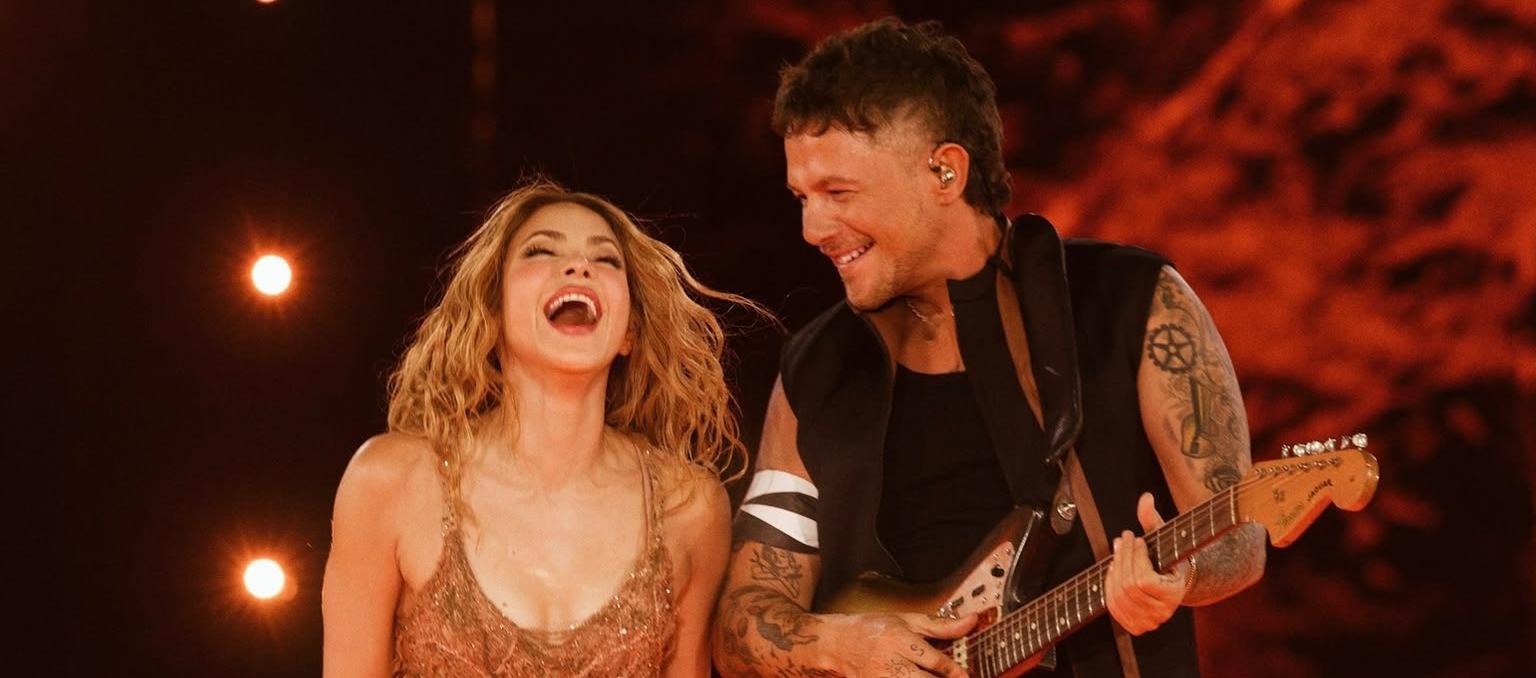 Shakira y Alejandro Sanz.