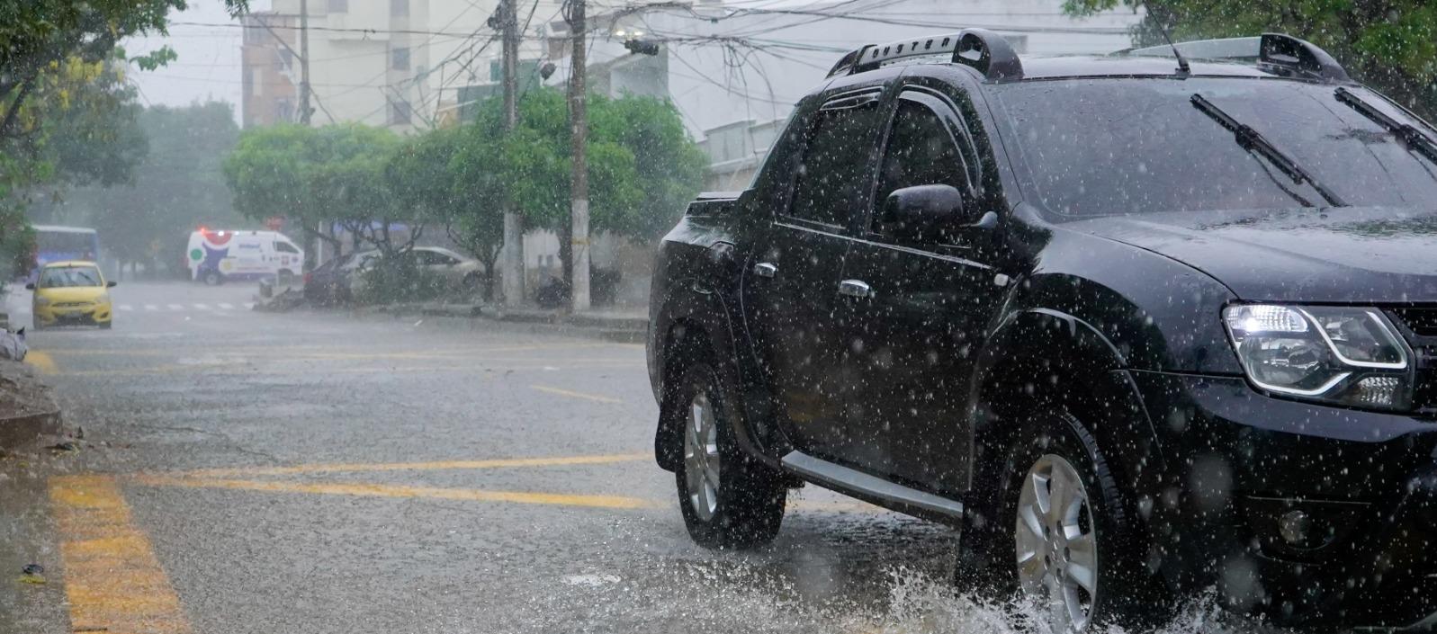 Temporada de lluvia en Barranquilla. 