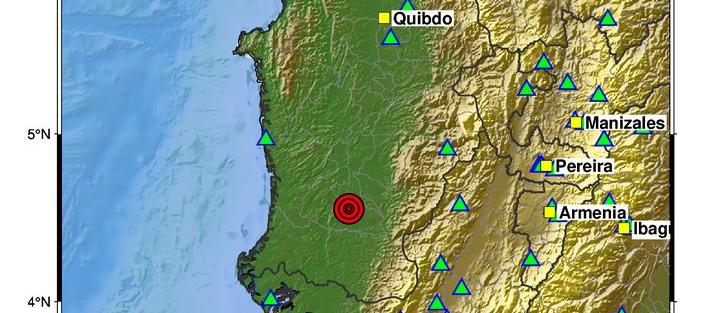 Reporte del sismo. 
