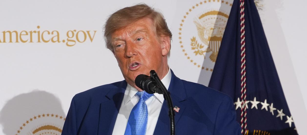 El presidente de Estados Unidos, Donald Trump.