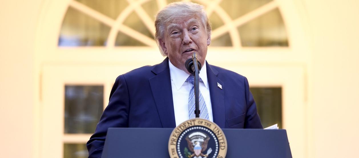 El presidente de Estados Unidos, Donald Trump.