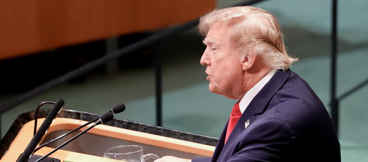 El presidente de Estados Unidos, Donald Trump.