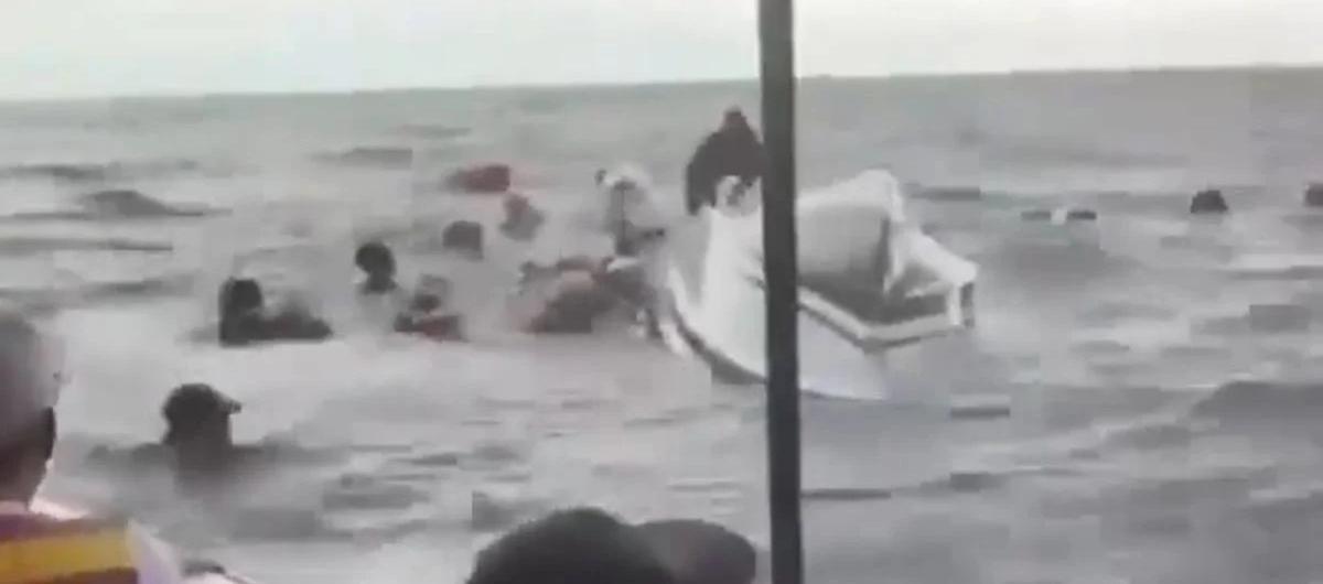 Los turistas afectados.