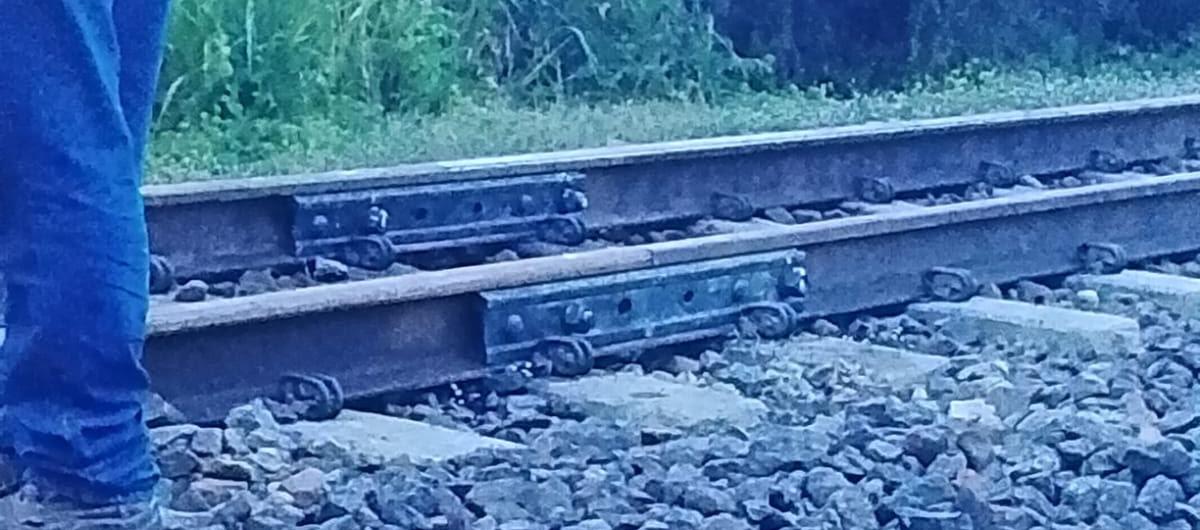 El tramo arreglado.