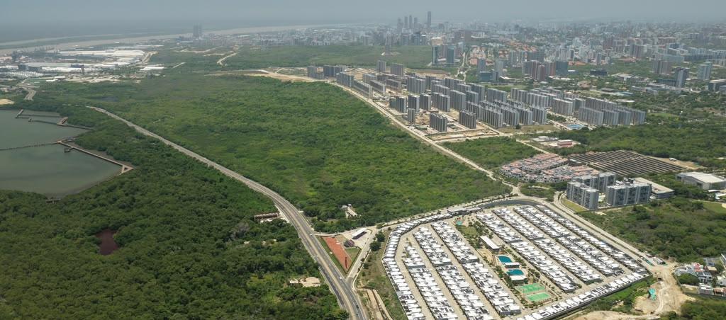 El lote de 33.637 metros cuadrados en Puerto Colombia.