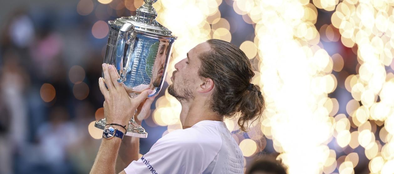 El alemán Alexander Zverev.