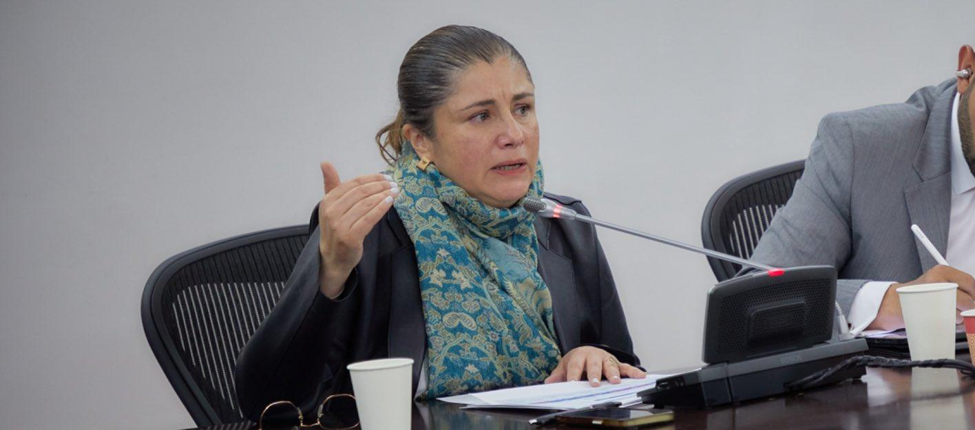 Iris Marín, defensora del Pueblo. 