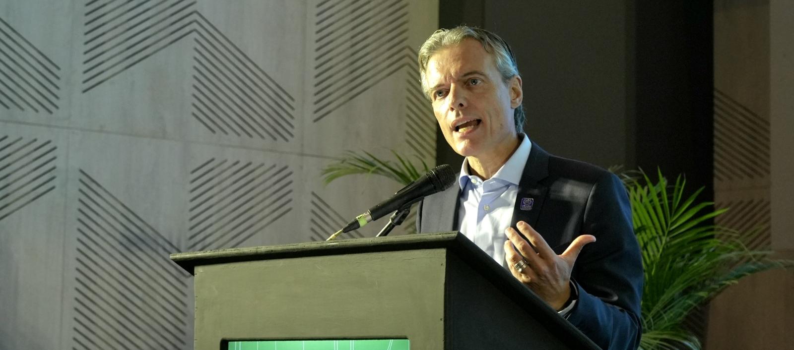 Giovanni Lepri, representante de ACNUR en Colombia.