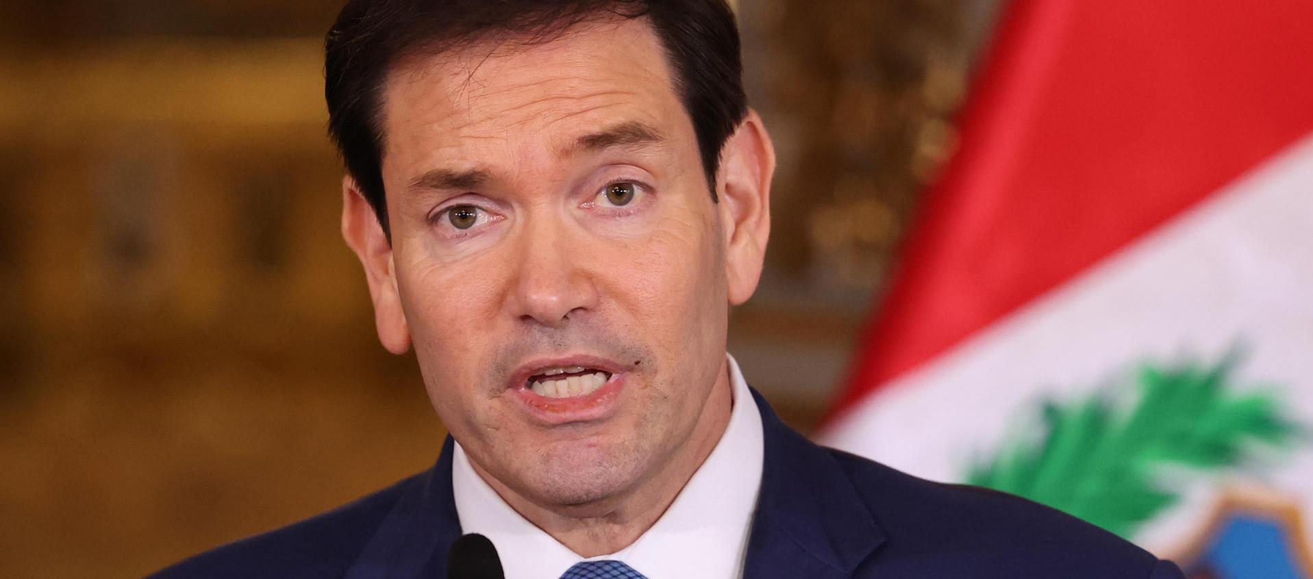 Marco Rubio, secretario de Estado de los Estados Unidos. 