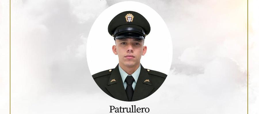 Patrullero de la Policía Ader Durán Solórzano Martínez.